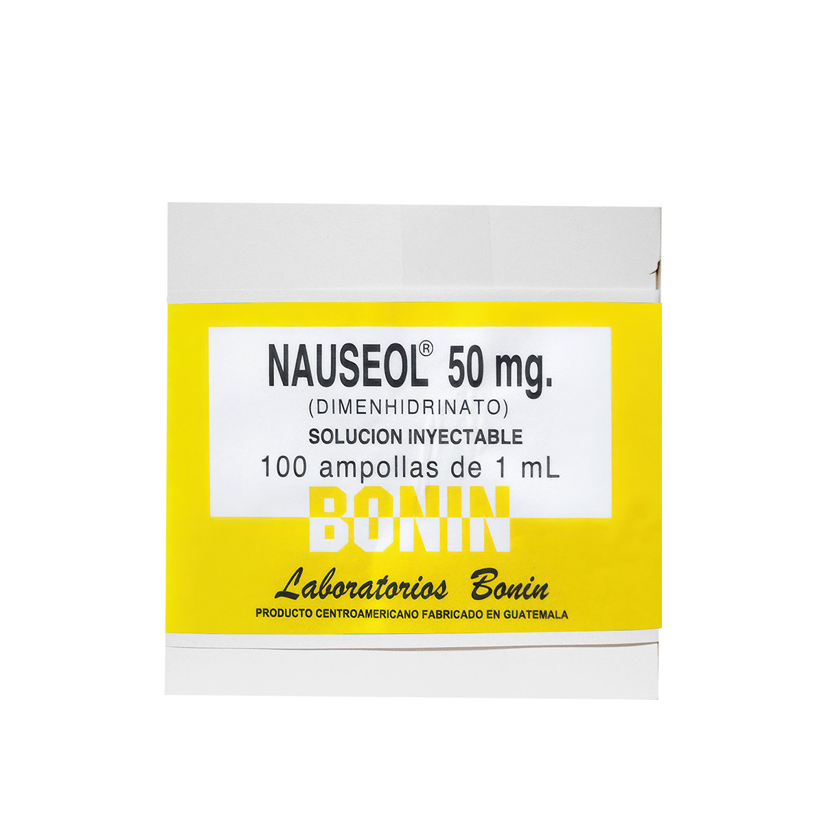 Nauseol® 50 mg - 100 Ampollas