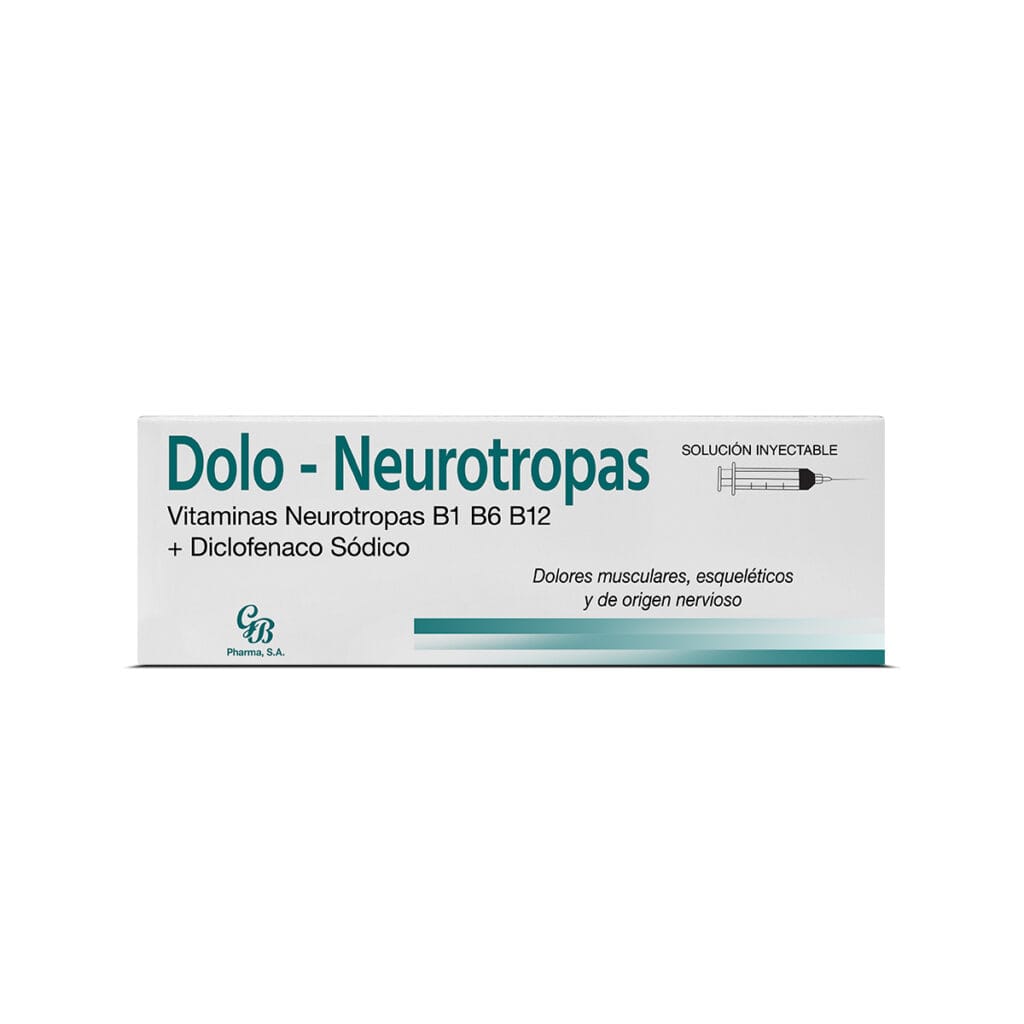 Dolo-Neurotropas – Ampolla – Laboratorios Bonin