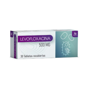 Levofloxacina - 30 Tabletas - 500 mg