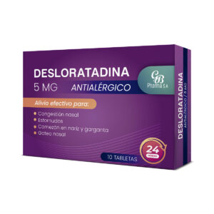 Desloratadina - Tabletas 5 mg